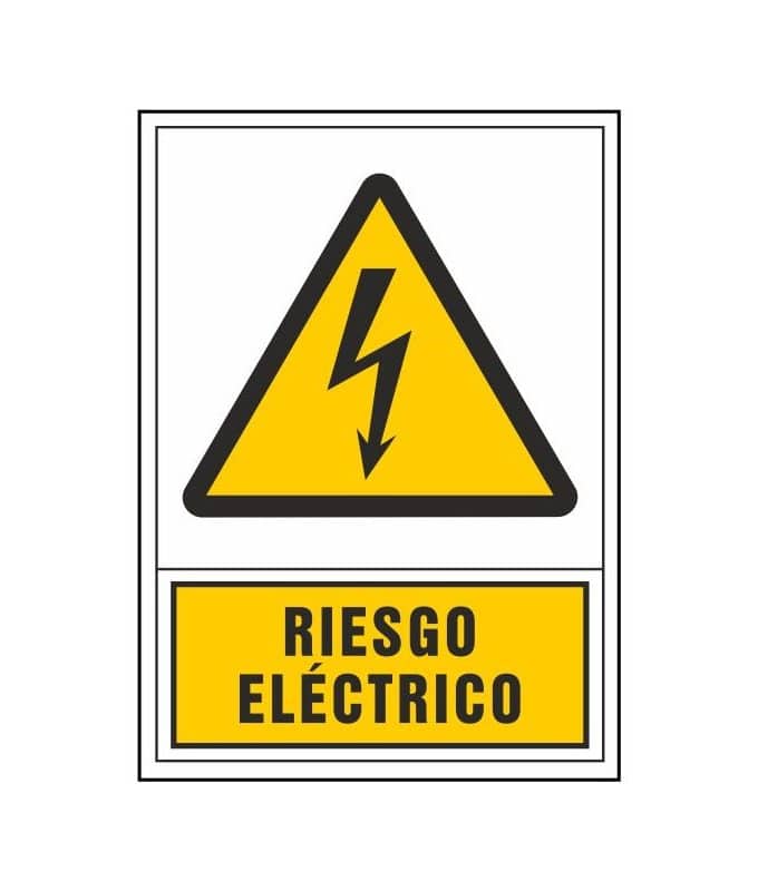 Atencion riesgo electrico